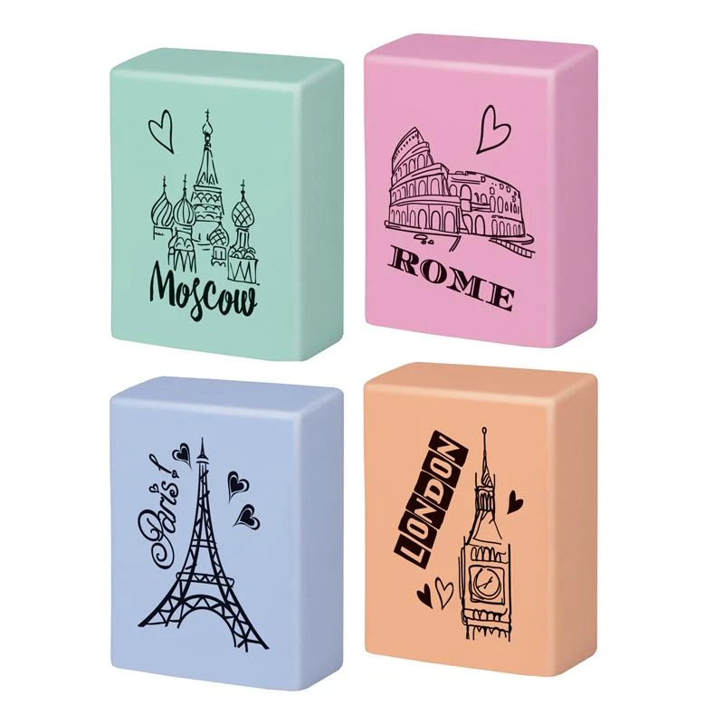 Ластик  Berlingo "Capitals", прямоугольный, термопластичная резина,