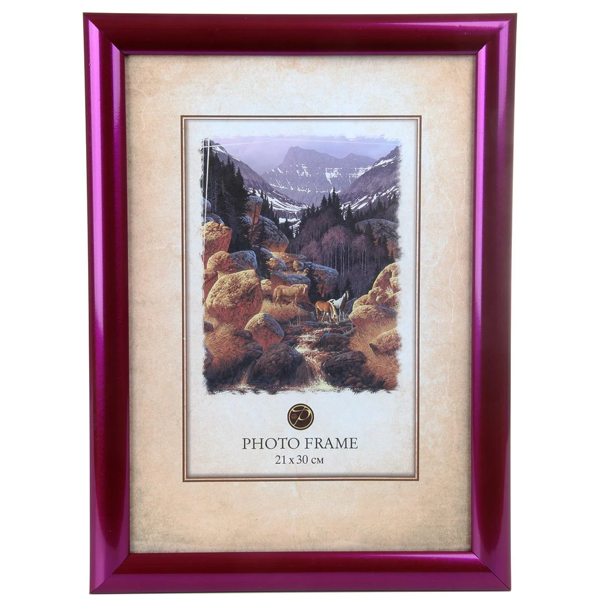 Фоторамка пластиковая 21Х30. 85327 Фоторамка пластиковая 21Х30. 85327