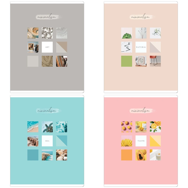 Тетрадь 40л., А5, клетка ArtSpace "Стиль. Minimalism", эконом Тетрадь 40л., А5, клетка ArtSpace "Стиль. Minimalism", эконом