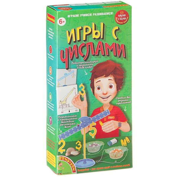 Японские опыты Науки с Буки BONDIBON, Игры с числами, арт. 196408 Японские опыты Науки с Буки BONDIBON, Игры с числами, арт. 196408