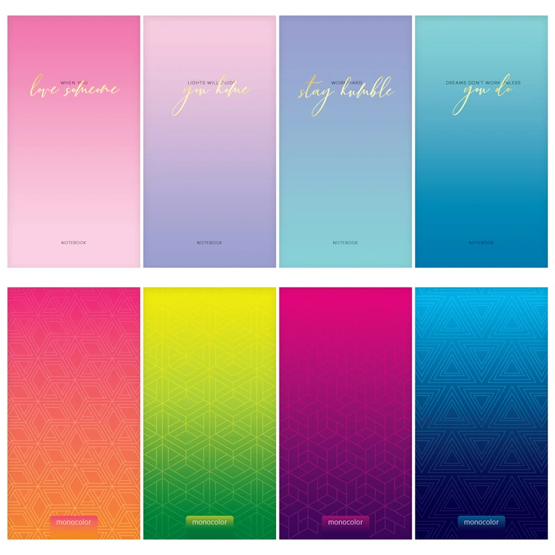 Блокнот А6 32л. на скрепке ArtSpace "Моноколор Ultra. Микс"