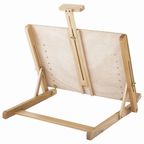 Мольберт настольный BRAUBERG ART CLASSIC, регулируемый верхний держатель,