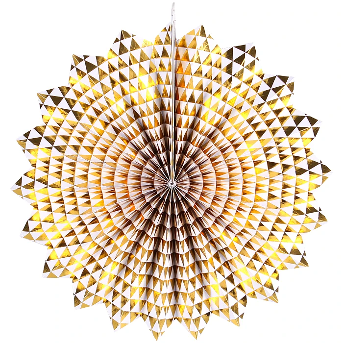 Праздничное украшение "Веер" 8шт/уп (набор) Праздничное украшение "Веер" 8шт/уп (набор)