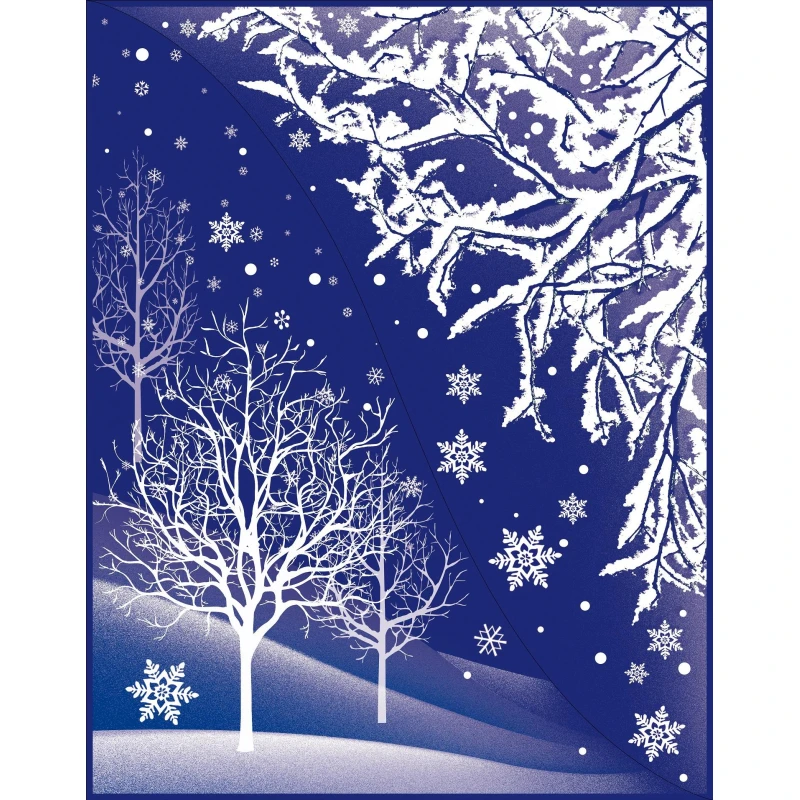 Наклейка на окно из ПВХ в асс., 29.8х42 см Снежные узоры, 211069, (12/216) Наклейка на окно из ПВХ в асс., 29.8х42 см Снежные узоры, 211069, (12/216)