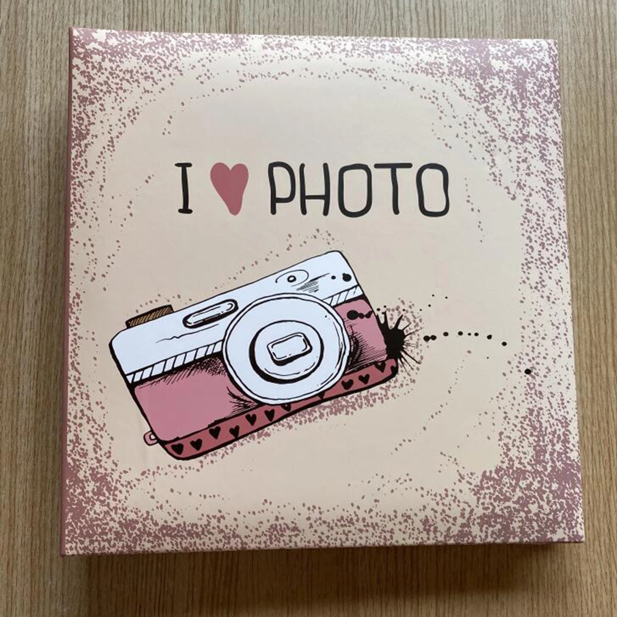 Фотоальбом 500ф 10X15см, ПП карм, переплет 3-кольца