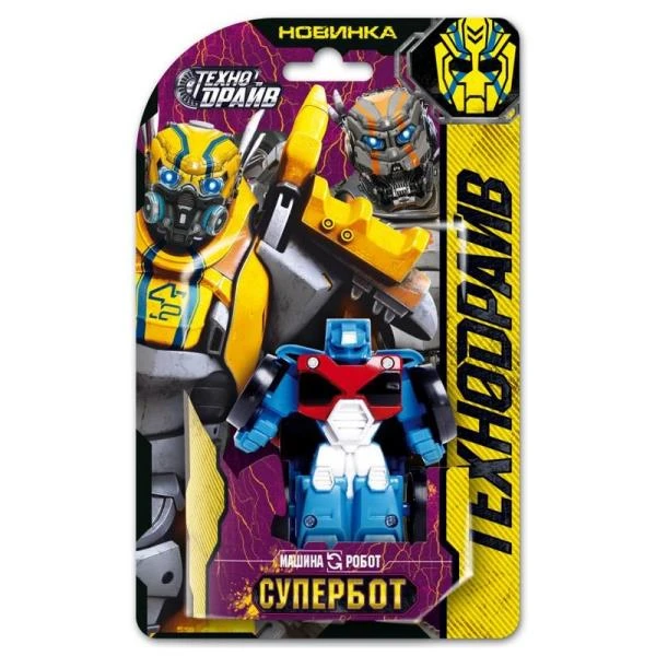 Робот трансформирующийся в машину, ТЕХНОДРАЙВ Робот трансформирующийся в машину, ТЕХНОДРАЙВ