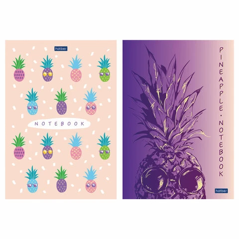 Блокнот А5 (145х210 мм), 50 л., склейка, обложка картон, в точечку, HATBER