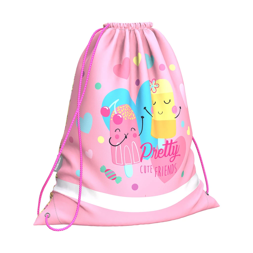 Мешок для обуви ErichKrause® 365x440мм Fruit Ice