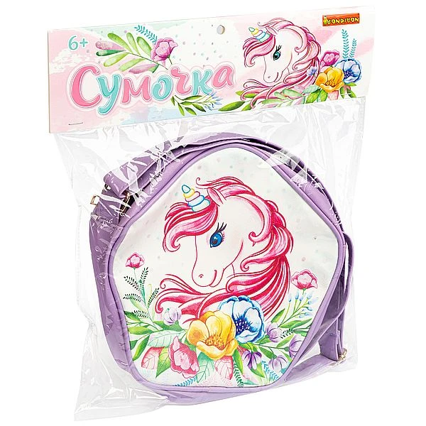 Сумочка BONDIBON, СКАЗОЧНЫЙ ЕДИНОРОГ, иск. кожа, пятиугольная, 24х24 см. Сумочка BONDIBON, СКАЗОЧНЫЙ ЕДИНОРОГ, иск. кожа, пятиугольная, 24х24 см.