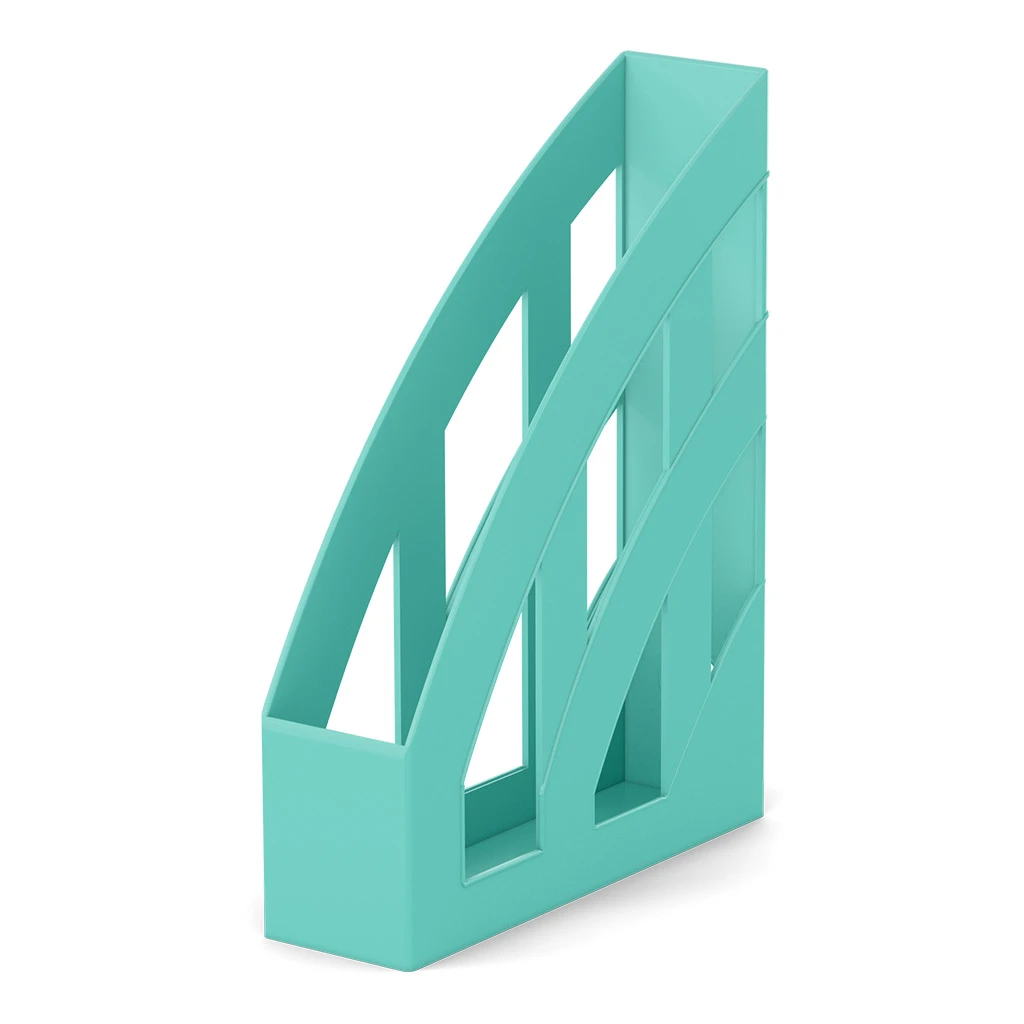Подставка для бумаг вертикальная пластиковая ErichKrause® Office, Pastel Mint,