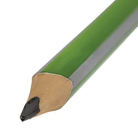 Карандаш чернографитный ЮНЛАНДИЯ, 1 шт., "Трехгранная Серия", НВ,