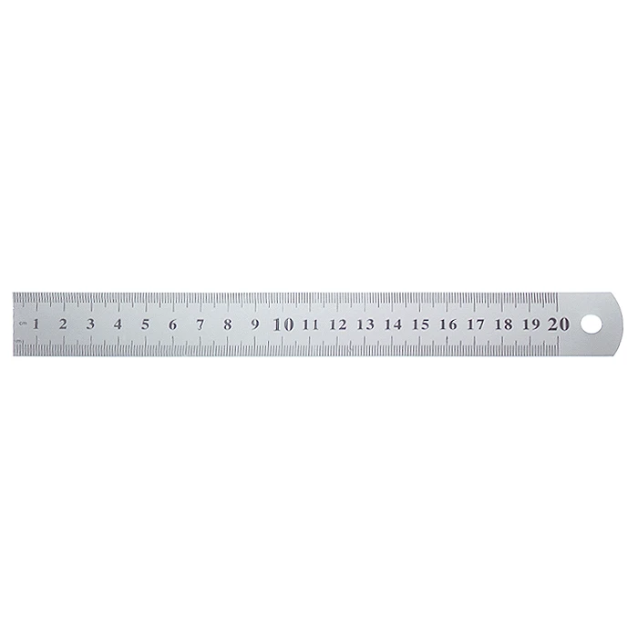 Линейка 20см металлическая "Darvish" Линейка 20см металлическая "Darvish"