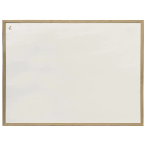 Доска магнитно-маркерная (40х60 см), деревянная рамка, ECO, "2х3"