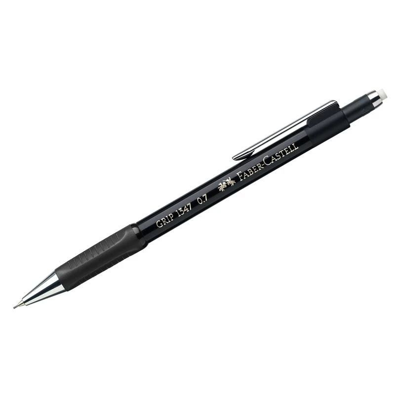 Карандаш механический Faber-Castell "Grip 1347" B, 0,7мм, грип, с Карандаш механический Faber-Castell "Grip 1347" B, 0,7мм, грип, с