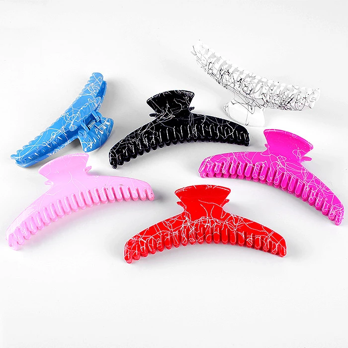 Краб для волос с узором, цвет ассорти Краб для волос с узором, цвет ассорти