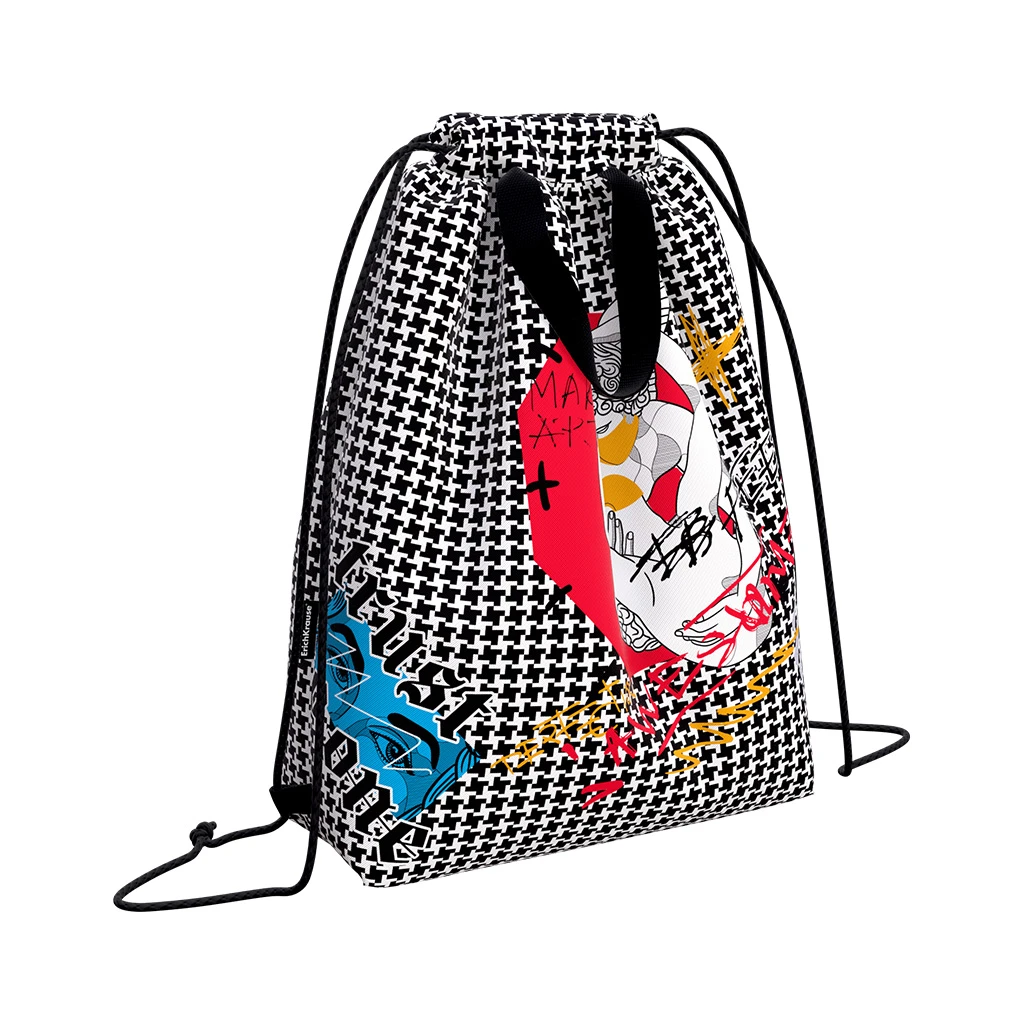 Мешок для обуви ErichKrause® с ручками 365х440мм Sculpture