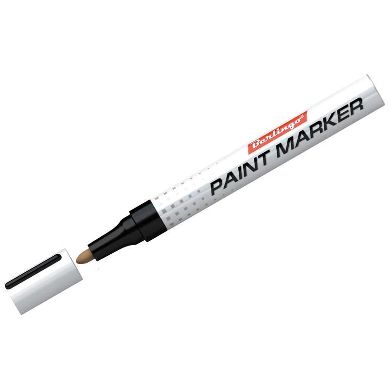 Маркер-краска черная, 4мм, нитро-основа: BMk_02101 штр.:  4260107456520