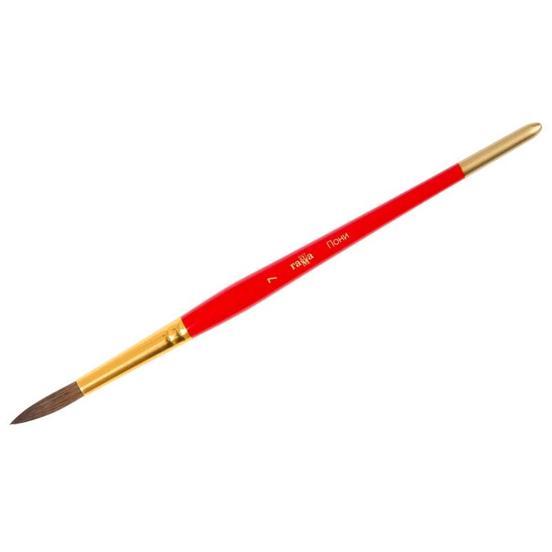 Кисть пони, Гамма, круглая №07. 280618.04.07 Кисть пони, Гамма, круглая №07. 280618.04.07