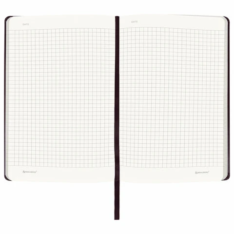 Блокнот А5 (130х210 мм), BRAUBERG ULTRA, балакрон, 80 г/м2, 96 л., клетка,