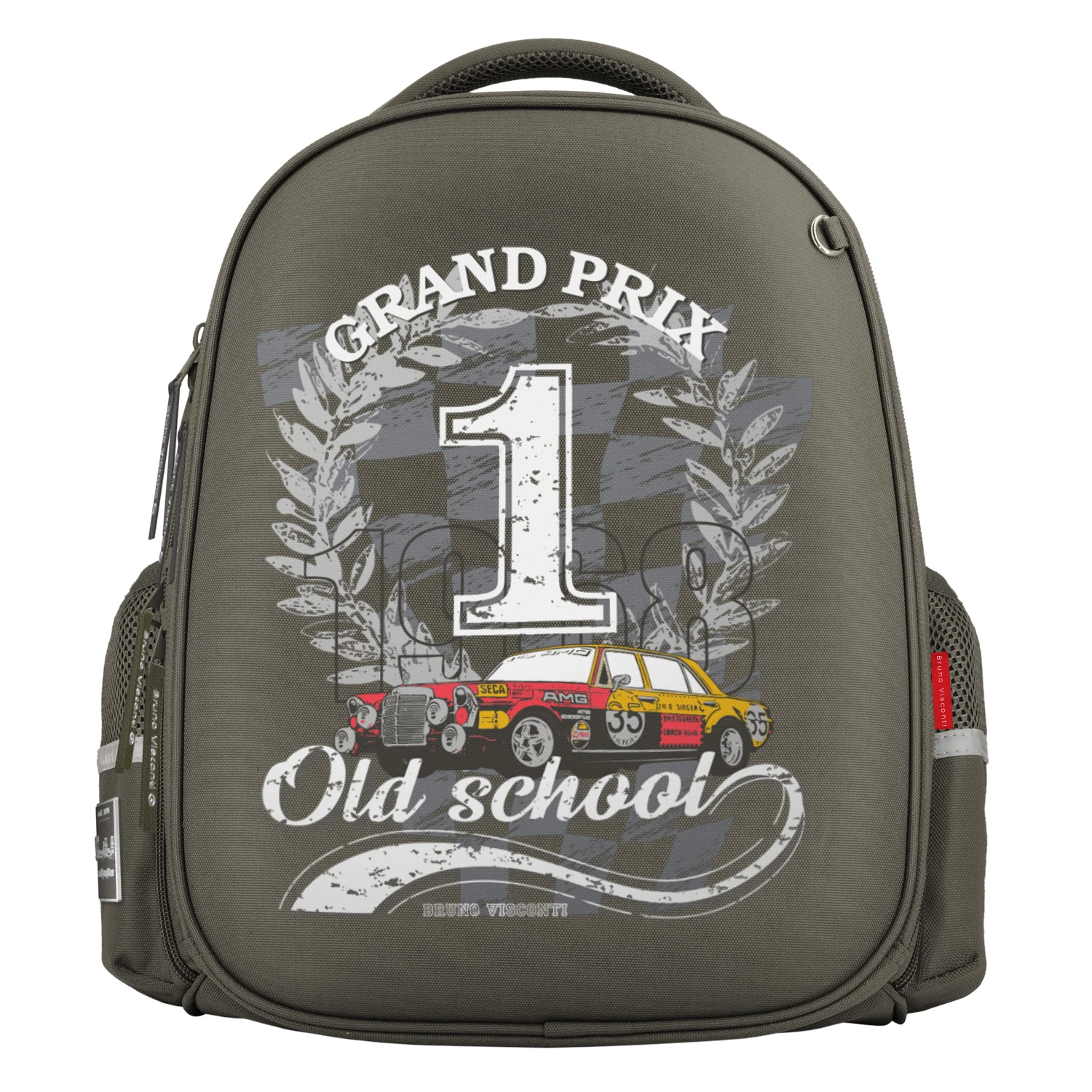 РЮКЗАК- ОБЛЕГЧЕННАЯ КАПСУЛА ТЕМНО-СЕРЫЙ С ЭРГОНОМИЧНОЙ СПИНКОЙ "GRAND