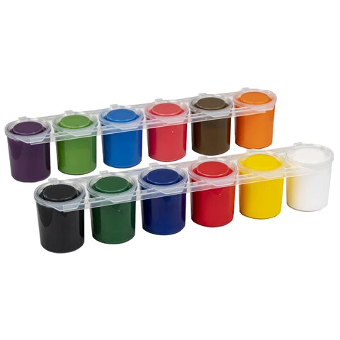 Краски акриловые по керамике и стеклу ОСТРОВ СОКРОВИЩ 12 цветов по 25 мл, 191698 Краски акриловые по керамике и стеклу ОСТРОВ СОКРОВИЩ 12 цветов по 25 мл, 191698