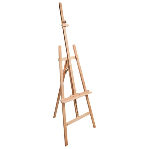 Мольберт напольный BRAUBERG ART "CLASSIC", бук, угол 60°, 63х174 (231)