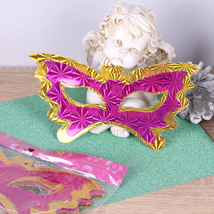 Набор масок карнавальных (10шт-20*7см)