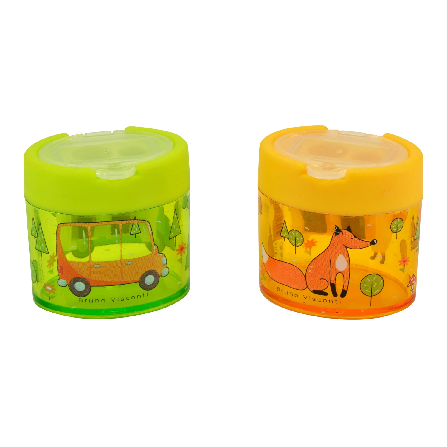 ТОЧИЛКА ОВАЛЬНАЯ С КОНТЕЙНЕРОМ, 2 ОТВЕРСТИЯ "HAPPYSHARP" (2 цвета) ТОЧИЛКА ОВАЛЬНАЯ С КОНТЕЙНЕРОМ, 2 ОТВЕРСТИЯ "HAPPYSHARP" (2 цвета)