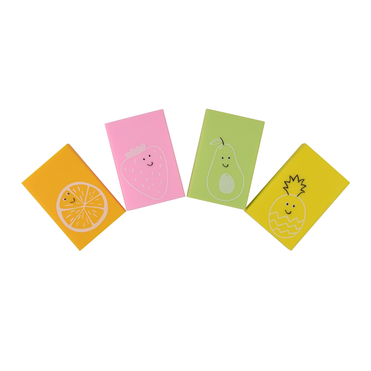 ЛАСТИК "HappyGraphix. Фруктовая семейка", 4 цвета ЛАСТИК "HappyGraphix. Фруктовая семейка", 4 цвета