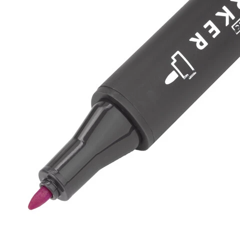 Маркер для скетчинга двусторонний 1 мм - 6 мм BRAUBERG ART CLASSIC, ПАСТЕЛЬНЫЙ