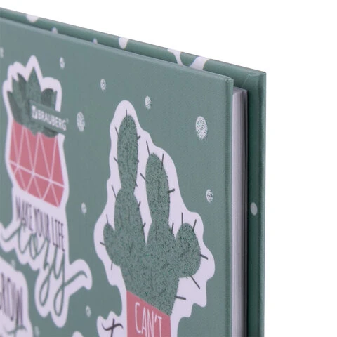 Дневник 5-11 класс 48 л., твердый, BRAUBERG, блестки, с подсказом,