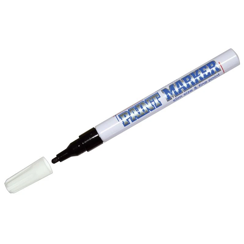 Маркер-краска "Slim" черная, 2мм, нитро-основа: SPM-01 штр.: Маркер-краска "Slim" черная, 2мм, нитро-основа: SPM-01 штр.: