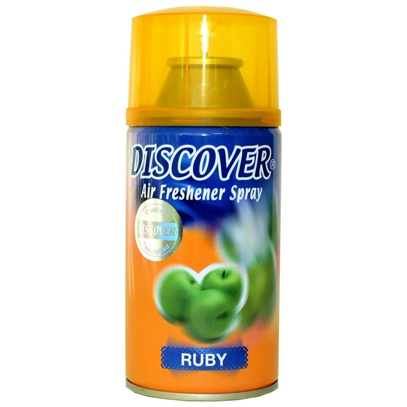 Освежитель воздуха DISCOVER Ruby(Яблоко) 320 мл. спрей штр. 4680237022363 Освежитель воздуха DISCOVER Ruby(Яблоко) 320 мл. спрей штр. 4680237022363