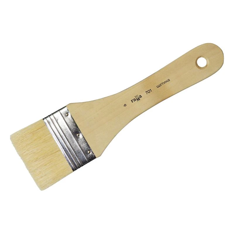 Кисть-флейц художественная, щетина, Гамма, №6