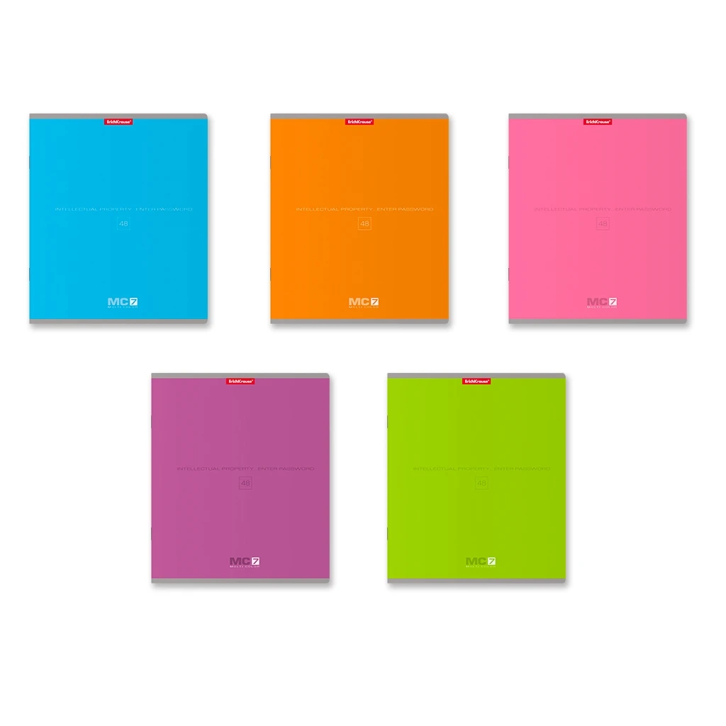 Тетрадь общая ученическая Erich Krause MC-7, 48 листов, линейка Тетрадь общая ученическая Erich Krause MC-7, 48 листов, линейка