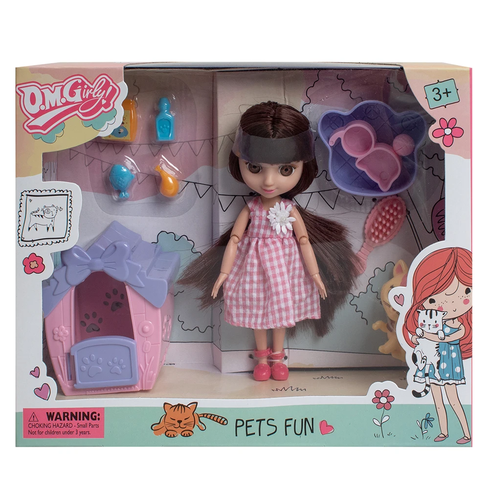 Игровой набор "Кукла Тина с питомцем" Игровой набор "Кукла Тина с питомцем"