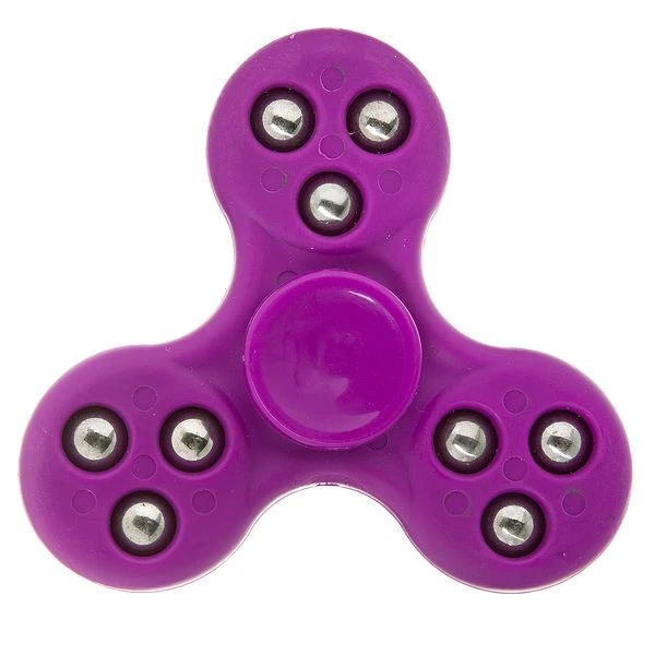СПИННЕР пластик мульти фиолетовый Roller ball Fidget Spinner- violet Color PACK СПИННЕР пластик мульти фиолетовый Roller ball Fidget Spinner- violet Color PACK