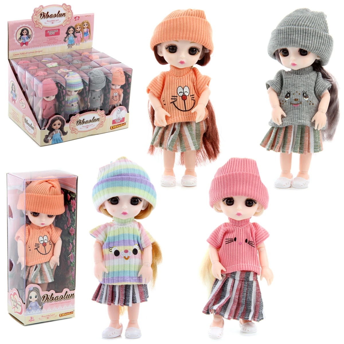 Кукла "Милаха", 16 шт/диспл, 27х22х18 Кукла "Милаха", 16 шт/диспл, 27х22х18