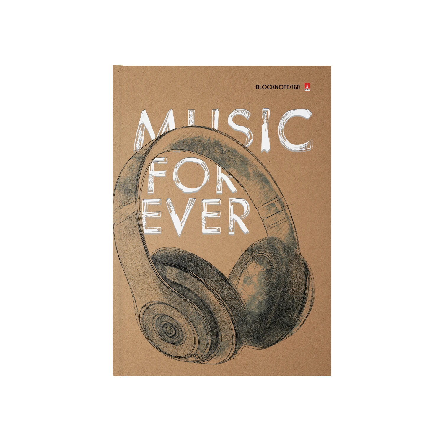 БЛОКНОТ-ПРЕСТИЖ А5. 160 Л. "MUSIC FOREVER" БЛОКНОТ-ПРЕСТИЖ А5. 160 Л. "MUSIC FOREVER"