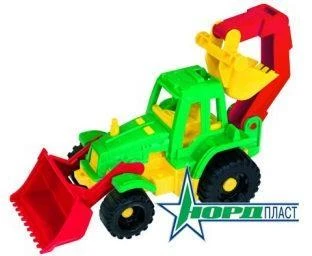 Трактор Ижора с грейдером и ковшом 152 Трактор Ижора с грейдером и ковшом 152