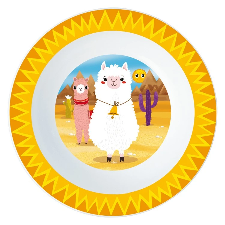 Миска пластиковая. Ламы