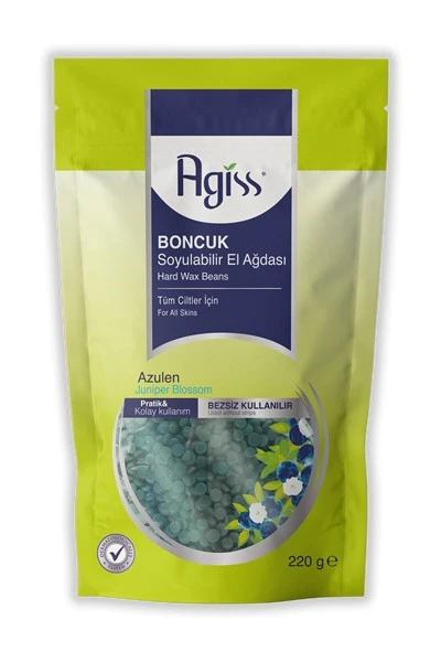 AGISS Восковые гранулы для депиляции для ВСЕХ ТИПОВ кожи с вит. Е 220гр