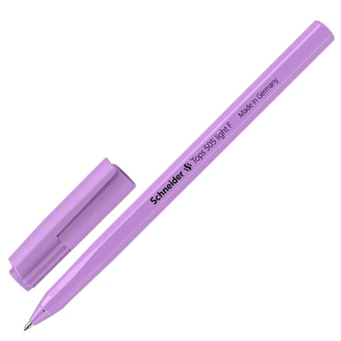 Ручка шариковая SCHNEIDER (Германия) "Tops 505 F" Light Pastel, СИНЯЯ, Ручка шариковая SCHNEIDER (Германия) "Tops 505 F" Light Pastel, СИНЯЯ,