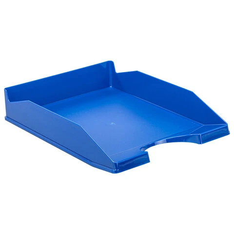 Лоток горизонтальный для бумаг КОМПЛЕКТ 2 шт., BRAUBERG "Modern",