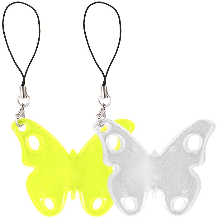 Светоотражающий брелок бабочка Светоотражающий брелок бабочка