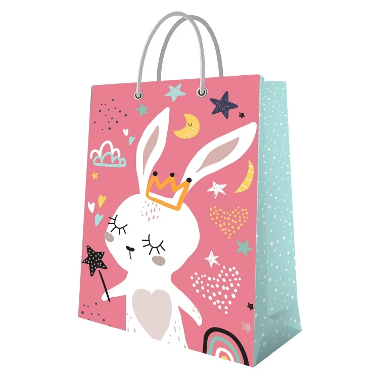 Пакет подарочный большой Зайка, 250*350*100 мм