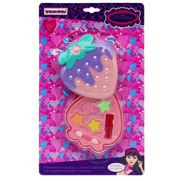 Набор детской декоративной косметики Bondibon Eva Moda, CRD 19,5x33,5x3,2 см;