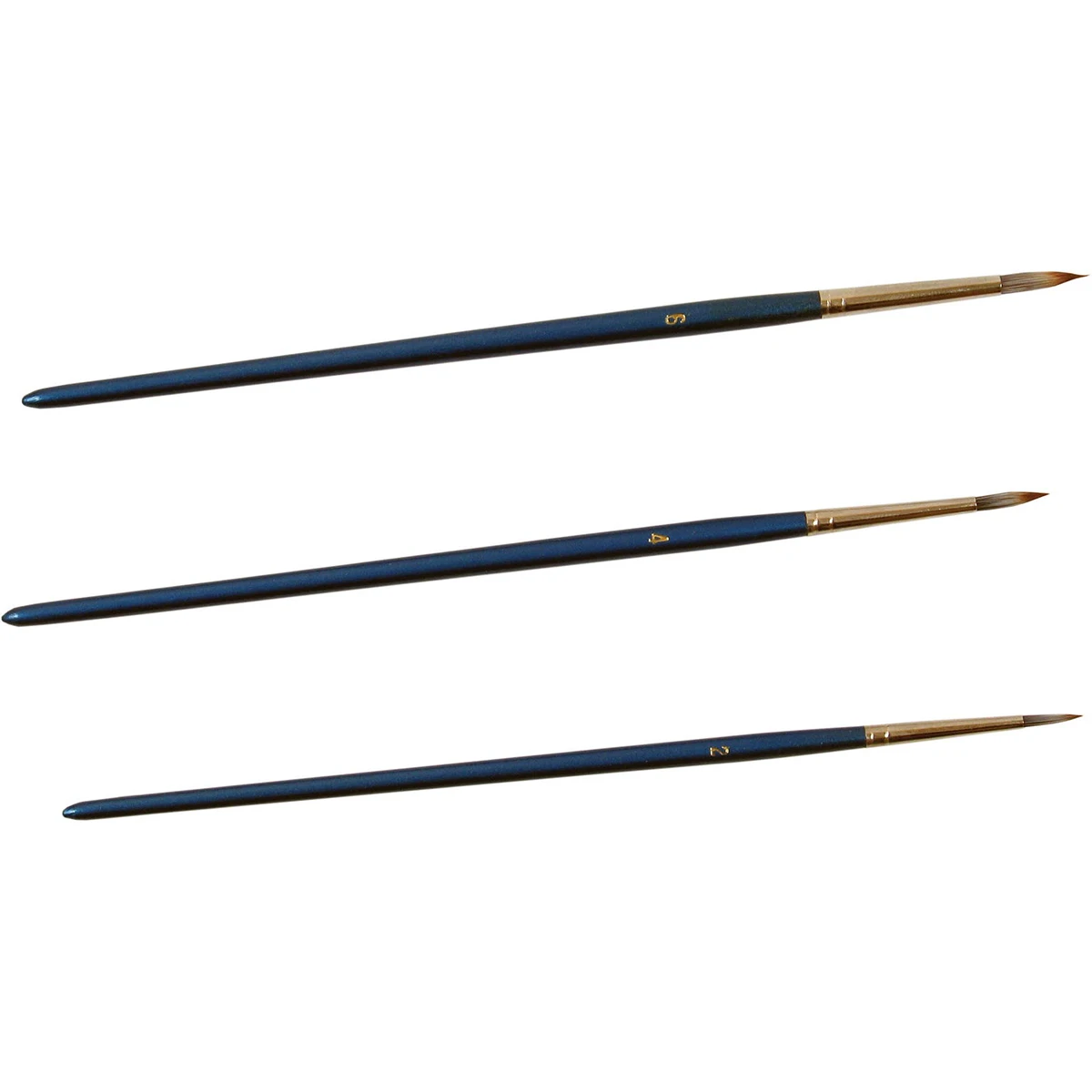 Арт.82374 Набор кистей художественных Нейлон №2, 4, 6