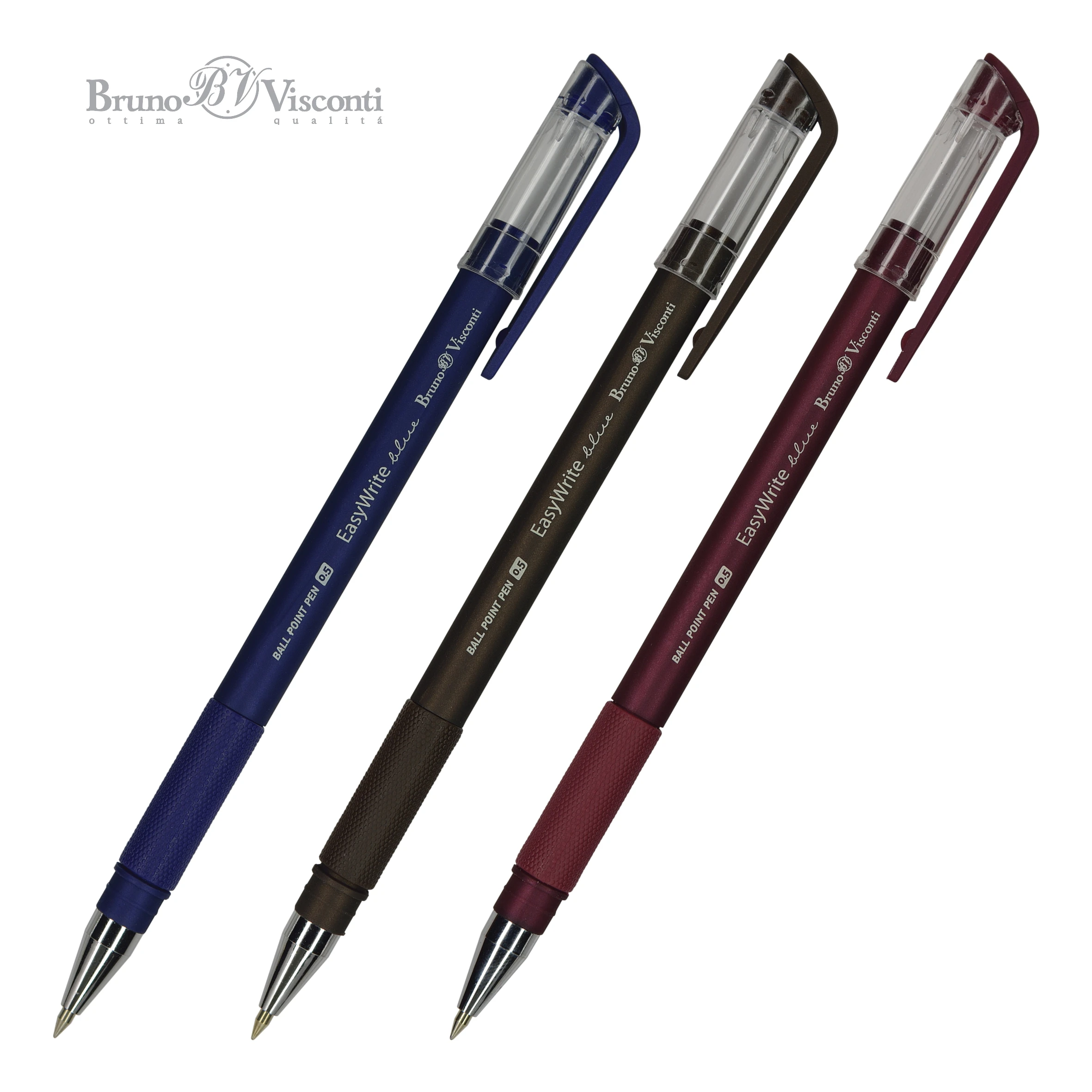 РУЧКА "EasyWrite. ORIGINAL" ШАРИКОВАЯ 0.5 ММ, СИНЯЯ (3 цвета корпуса) РУЧКА "EasyWrite. ORIGINAL" ШАРИКОВАЯ 0.5 ММ, СИНЯЯ (3 цвета корпуса)