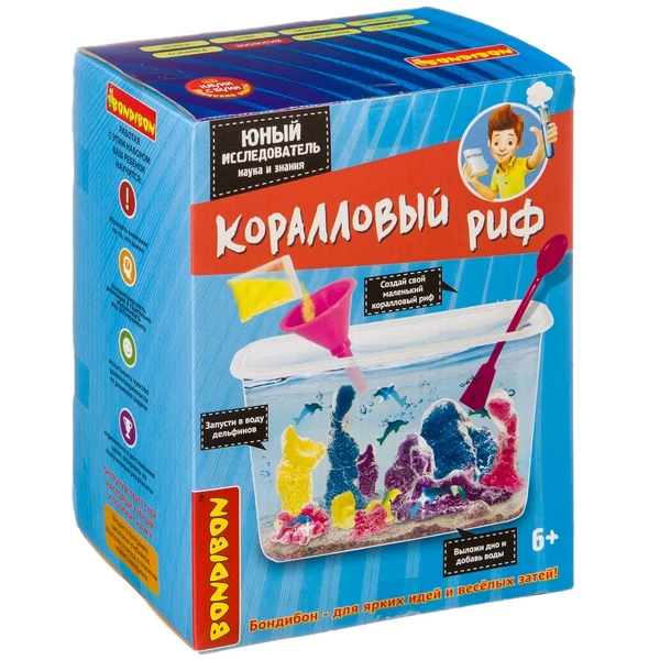 Японские опыты Науки с Буки BONDIBON, Коралловый риф "юный